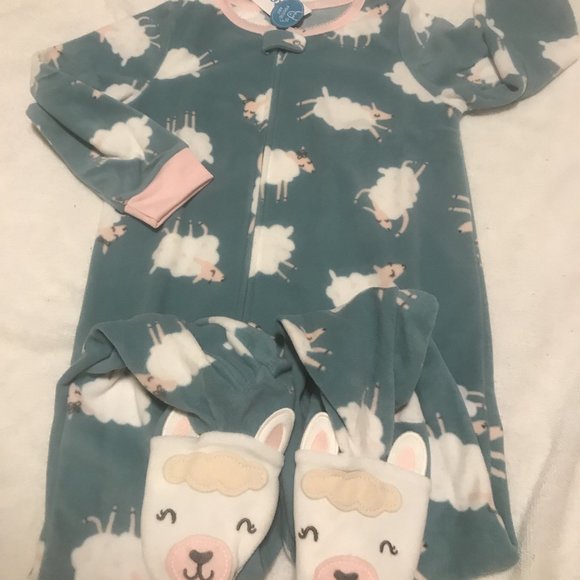 Carter’s | Pajamas | Nwt 4t 5t 4 5 Carters Lamb Sheep Sleeper Pajamas